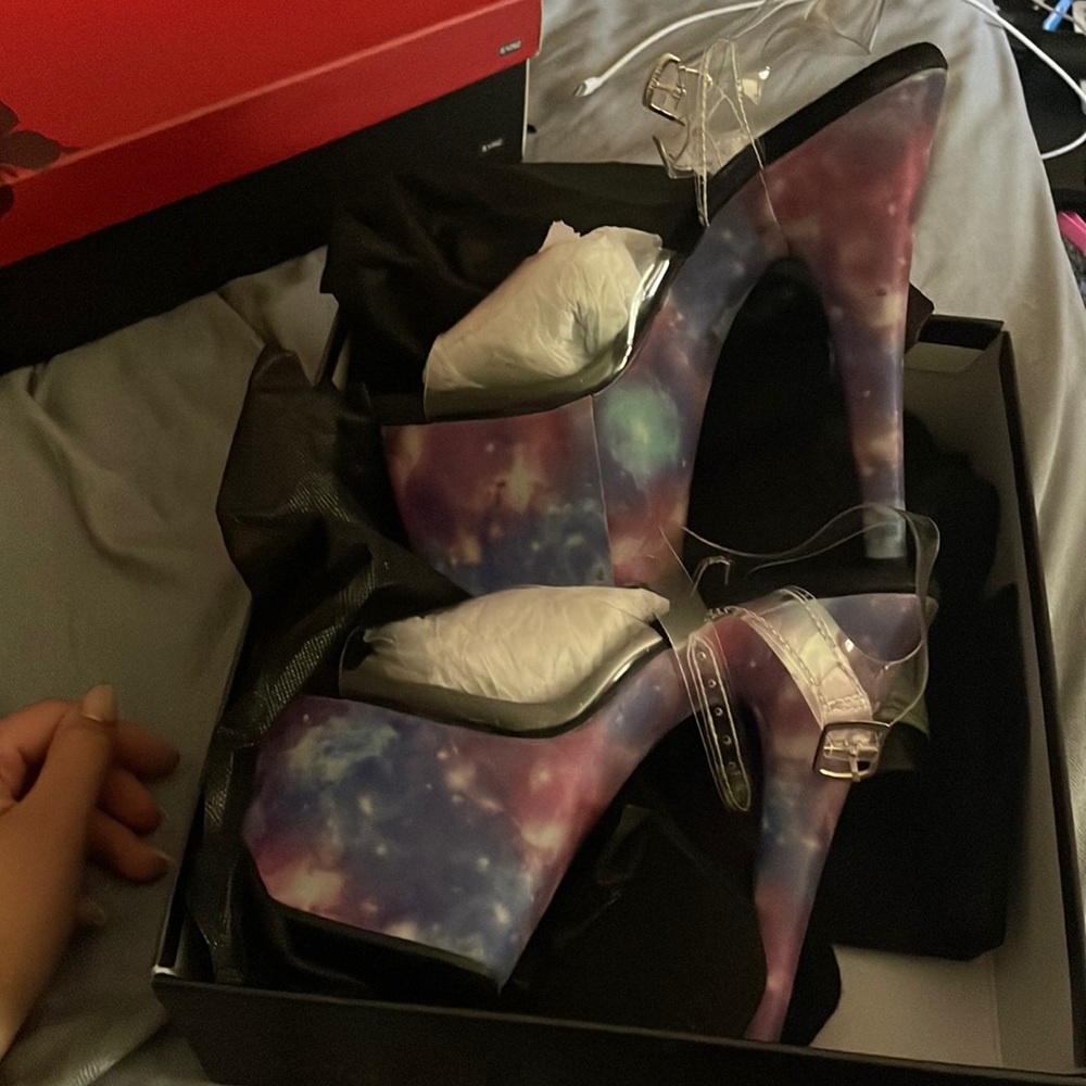 Galaxy Pleaser Heels